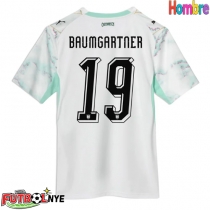 Camiseta Austria Christoph Baumgartner #19 Visitante Equipación Mundial 2026 manga corta